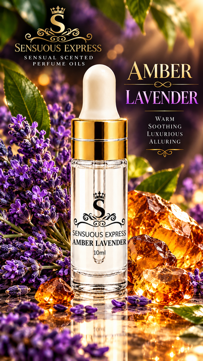 AMBER LAVENDER – Sensual Scents Perfume Oil