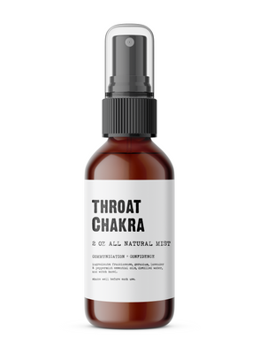 Throat Chakra - All Natural Body Mist